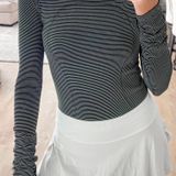 Lululemon Striped Swiftly Tech Shirt  Photo 0