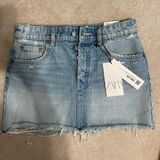 ZARA Jean Skirt Photo 0