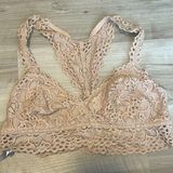 Aerie unlined lace nude bralette Photo 0