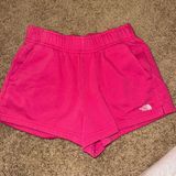The North Face  Pink Sweatshorts Photo 0