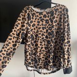 Pink Clover Animal Print Long Sleeve Photo 0