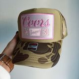 Coors Trucker Hat Green Photo 0