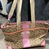 Coach Pink Baby Bag Photo 0