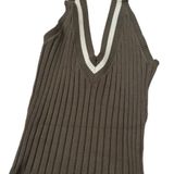 Bebe Olive Halter Crop Top Photo 0