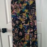 ASTR Print Maxi Skirt with Slit Size Small Anthropologie Photo 0