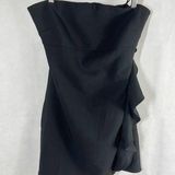 Likely Zippy Black Formal Party Mini Dress Size US 4 Photo 0