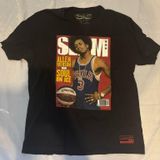 Mitchell & Ness Allen Iverson Slam Magazine Black Graphic Tee Photo 0