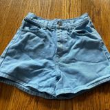 Brandy Melville Light blue denim shorts from . High waisted Photo 0