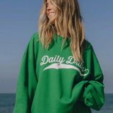 Daily Drills Kelly Green Logo Crewneck Photo 0