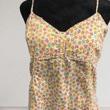 Aeropostale Halter Style Flower Top Size Medium Photo 0
