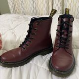 Dr. Martens Doc Marten Cherry Red Boots Photo 0
