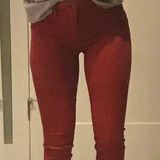 Marc by Marc Jacobs Red Colored Jeans Photo 0