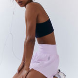 Free People Movement NWT  Carpe Diem Shorts In Powder Pink Photo 0