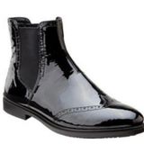 Ecco Touch 15 Mid Cut Bootie Patent Leather Boots Photo 0