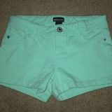 Wet Seal teal shorts, size Small Photo 0