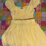 Boutique Skirt Set Yellow Photo 0