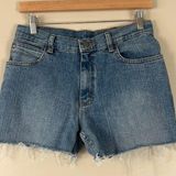 Wrangler  High Waist Medium Wash Denim Shorts Photo 0