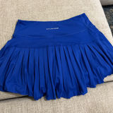 Hinge Blue Gold  Skirt Photo 0