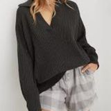 Aerie Sugar Rush Chenille Sweater Photo 0