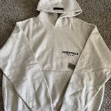 Fear of god ESSENTIALS FEAR OG GOD LIGHT OATMEAL PULLOVER HOODIE SIZE XS Photo 0