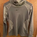 Nike  Pro Hyperwarm hooded pullover grey medium Photo 0