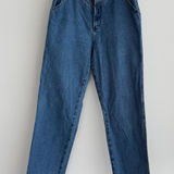 Vintage Rockies Rocky Mountain Jeans Womens 29x34 High Rise Western Bareback Blue Size 29 Photo 0