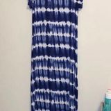 Design History Stripped tie dye maxi dress Photo 0