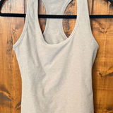 Beyond Yoga  Spacedye Step Up Racerback Tank, Beige, Size M Photo 0