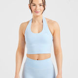 AYBL  Blue Top Workout Photo 0