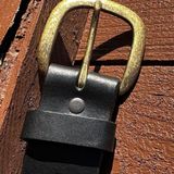 Justin Boots Justin Top Grain Cowhide Leather Belt Photo 0