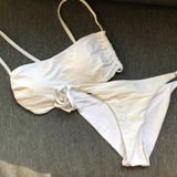 Aerie White Swimsuit Set Photo 0