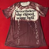 Misook “nevertheless she raised some hell” tee Photo 0