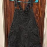 We The Free Free People black denim Overalls Photo 0