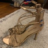 Rose Gold Heels Size 8.5 Photo 0