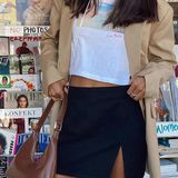 Princess Polly Lioness Lola Mini Skirt Black Photo 0