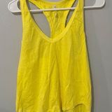 NWOT Free People Movement Keep Rolling Tank Size Small Yellow Photo 0