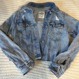 Hollister  Jean Jacket Cropped Light Wash Photo 0