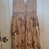 Southern Fried Chicks Lightning In A Bottle Hippie Boho Glam Sun Dress Photo 0