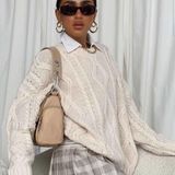 Princess Polly Oversized Knit Sweater Photo 0