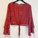 Altar'd State  Red White And Blue Top  Photo 0