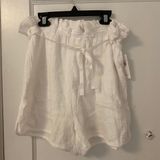 Splendid White Casual Pull On Mini Shorts Photo 0