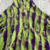 I am gia Purple and Green Sweatshirt Photo 0