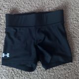 Under Armour Black Spandex Shorts Photo 0
