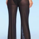 Wild Fable NWT Mesh Black Pants Photo 0
