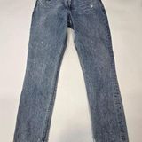 GRLFRND Karolina Distressed High-Rise Skinny Jeans Photo 0