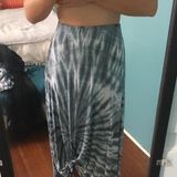 Go Couture Tie Dye Maxi Skirt Photo 0