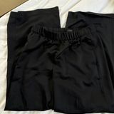 Ann Taylor Petite Wide Leg Satin Like Pants Photo 0