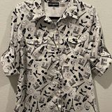 Karl Lagerfeld  Paris Designer Button Down Shirt Photo 0