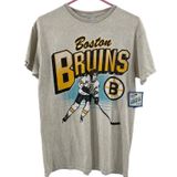 47 ' VINTAGE TUBULAR Boston Bruins Hockey T-Shirt Size Adult Medium Dune NWT Photo 0