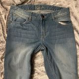 Kimes Ranch  Lola Soho Fade Jeans Size 6/30. Mid Rise, Wide Leg. Light wash. Photo 0